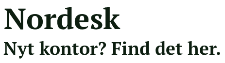 Nordesk – kontorlokaler til leje i hele Danmark