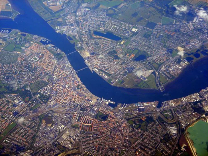 Aalborg gør rigtig meget for iværksættere. Prøv selv! Aalborg set fra luften – Limfjordsbyen gør rigtig meget for iværksættere