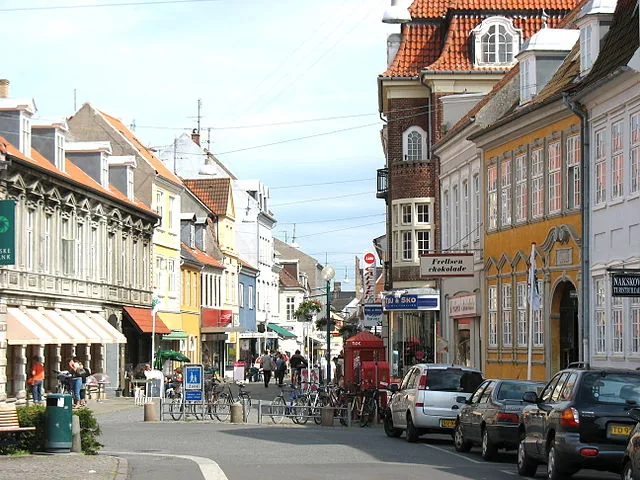 Velkommen til iværksættersiderne om Lolland Kommune - Foto af Nakskov by